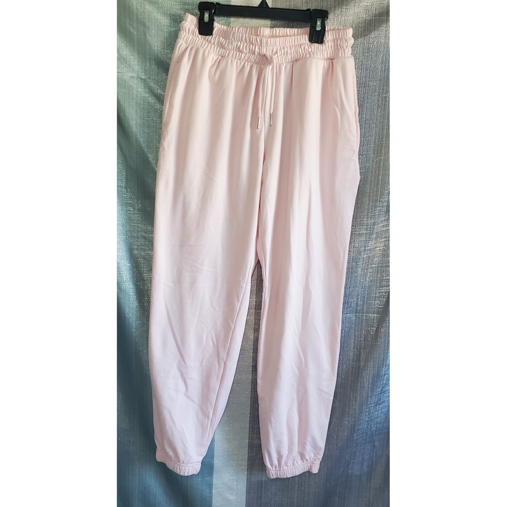 Faded Rose Essentials Womens Pink Sweatpants‎ M Soft Girl Balletcore Pastel